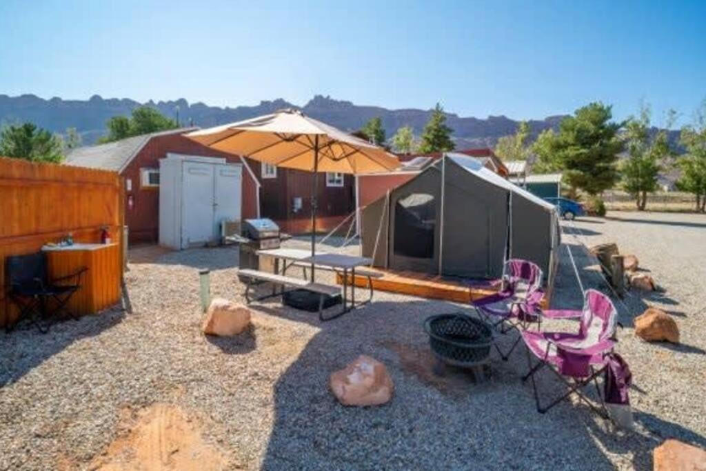 Moab Rv Resort Glamping Setup Tent In Rv Park #4 Ok-T4 Buitenkant foto